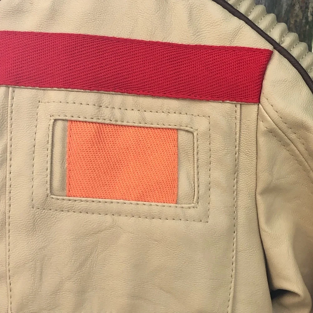 Disney store Star Wars faux leather Finn pilot jacket for kids - Picture 4 of 15